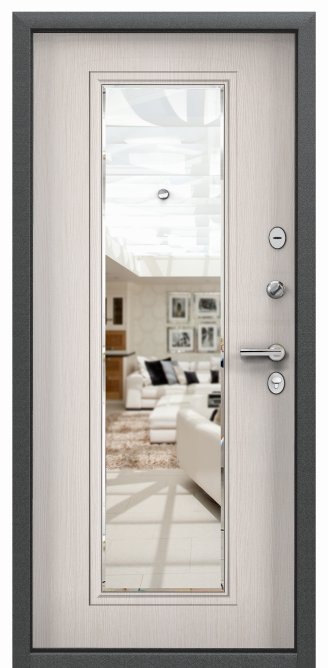 DELTA PRO MP, Панель MDF с ПВХ покрытием, СК6-СМ, Лиственница белая (арт. ПВХ Лиственница белая) в Рязани