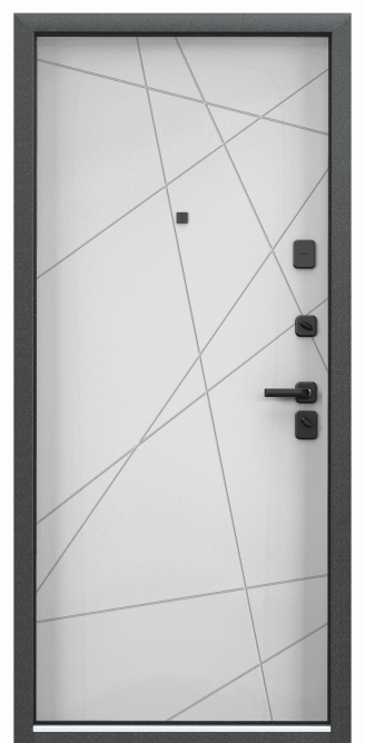 DELTA PRO PP, Панель MDF с ПВХ покрытием, D6-26, ПВХ Бьянко в Рязани